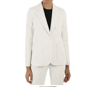 525 America Born in Brooklyn womens Blazer Jacket chalk NWT Size Small